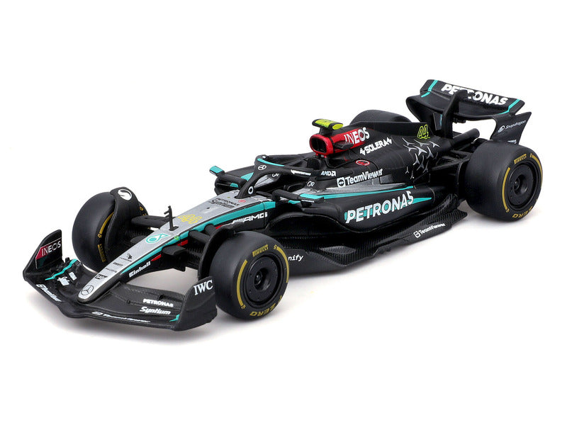 Mașină de model Mercedes, Burago, Lewis Hamilton, Nr. 44, scara 1:43, F1W15