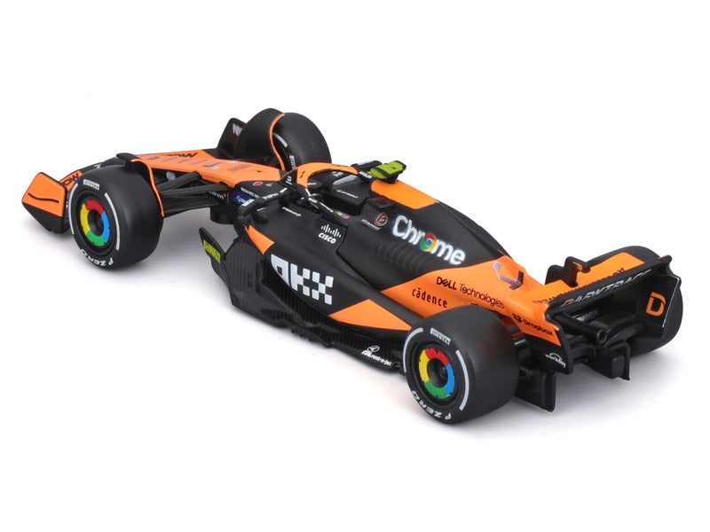 Mașină model McLaren, Bburago, Lando Norris, livery Miami, MCL38 🔥