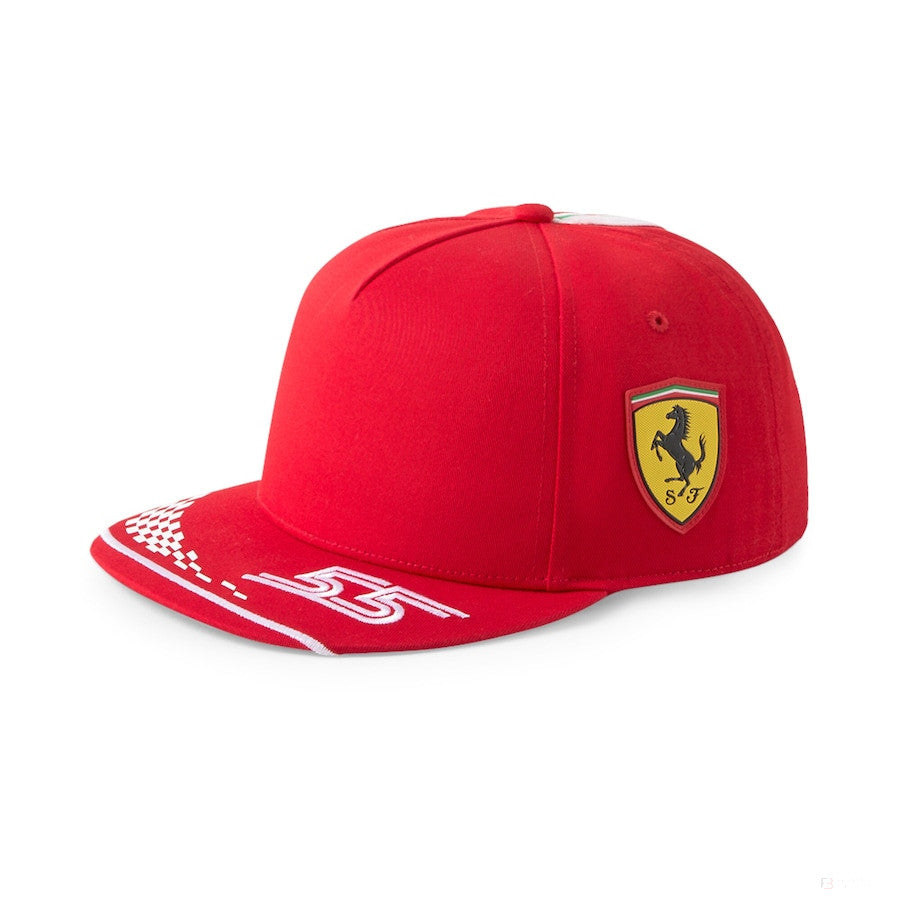 Sapca de Flatbrim, Puma Ferrari Carlos Sainz, Barbat, Rosu, 2021 - FansBRANDS®