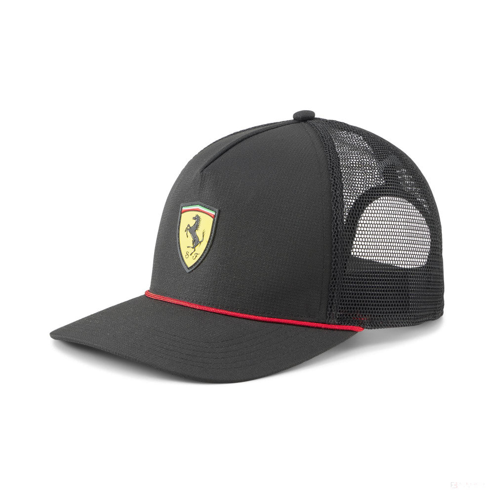 Sapca de baseball Ferrari Sportwear Race Trucker  PUMA negru Adult, 2023 - FansBRANDS®