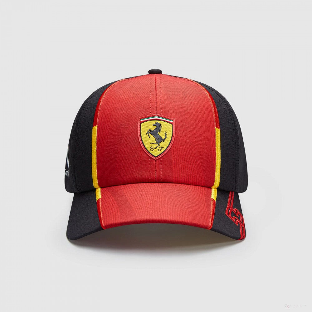 Sapca de baseball Ferrari Replica Sainz Baseball Rosso Corsa-PUMA negru - Adult - FansBRANDS®