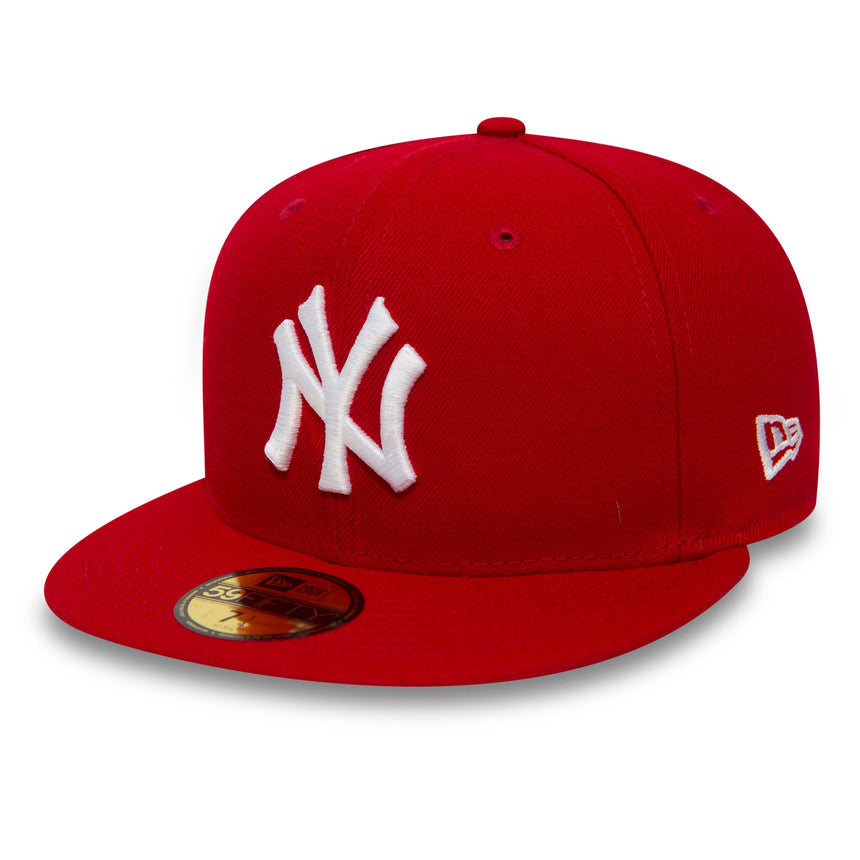 șapcă New York Yankees, New Era, Basic, roșu
