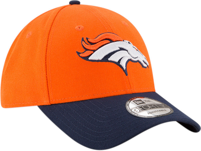 Șapcă de baseball Denver Broncos, New Era, 9FORTY, portocaliu