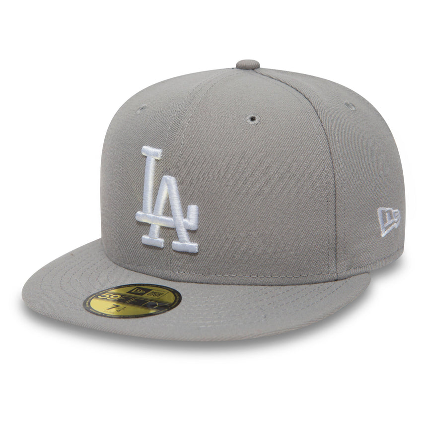 Șapcă Los Angeles Dodgers, New Era, 59FIFTY, Basic, gri