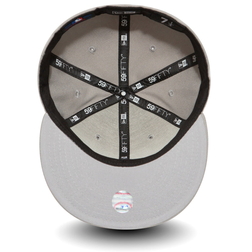 Șapcă Los Angeles Dodgers, New Era, 59FIFTY, Basic, gri