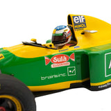 Masina model, Michael Schumacher Benetton Ford B193B Portugal GP, 1:18, Galben, 2020 - FansBRANDS®