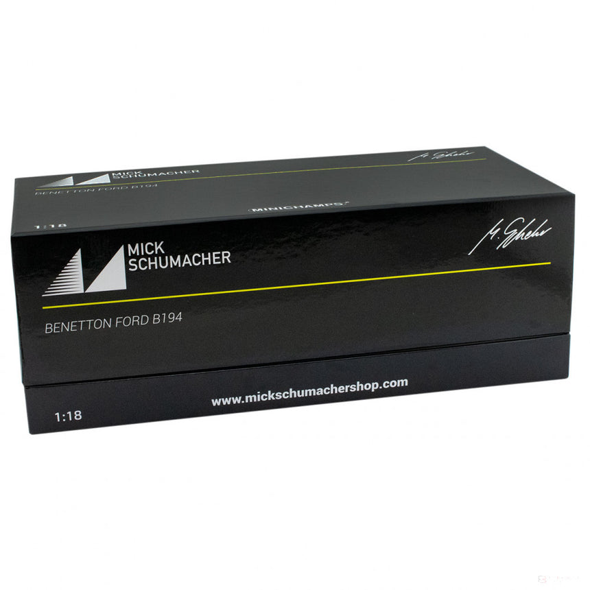 Masina Model, Mick Schumacher Benetton Ford B194 Demo Run Belgium GP 2017, 1:18, Albastru, 2017 - FansBRANDS®