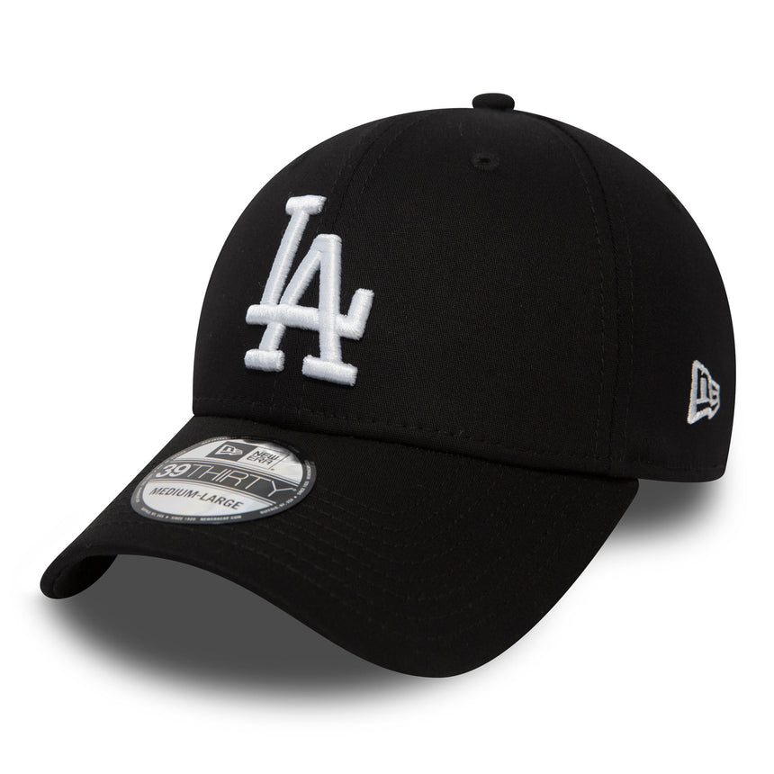 Șapcă Los Angeles Dodgers, New Era, 39THIRTY, esențial, negru