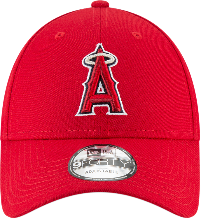 Șapcă Los Angeles Angels, New Era, 9FORTY, echipă, roșu