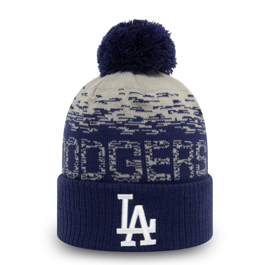 șapcă beanie Los Angeles Dodgers, MLB, New Era albastru