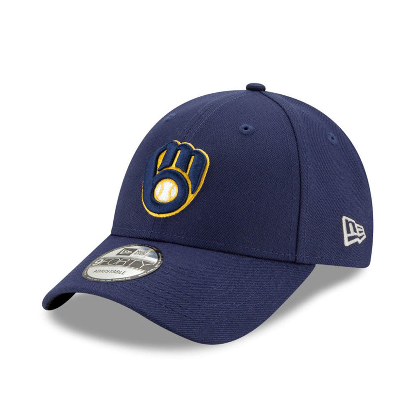 Șapcă Milwaukee Brewers, New Era, 9FORTY, echipa, albastru