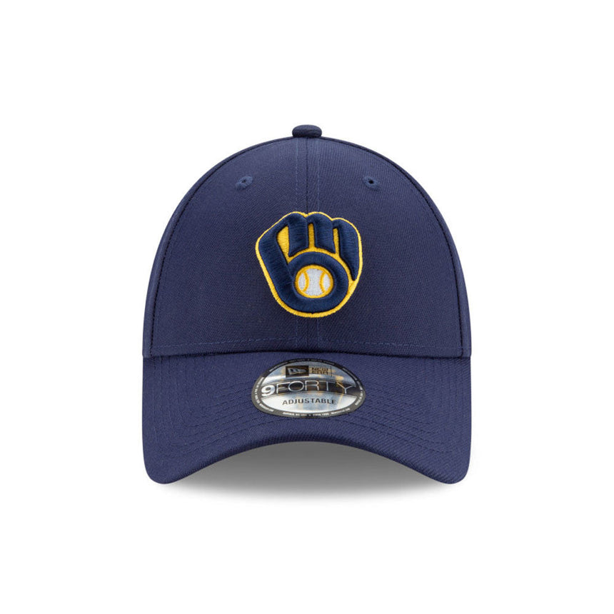 Șapcă Milwaukee Brewers, New Era, 9FORTY, echipa, albastru