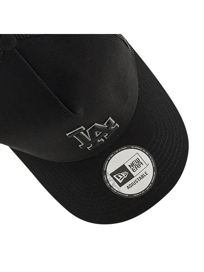 Șapcă Los Angeles Dodgers, trucker, New Era, 9FORTY, neagră