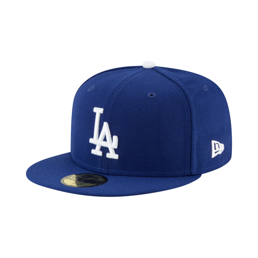 șapcă Los Angeles Dodgers, New Era, 59FIFTY, albastru