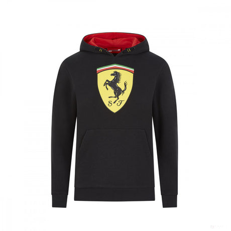 Pulover de copil, Ferrari Scudetto, Negru, 2020 - FansBRANDS®