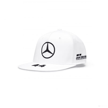 Sapca de Flatbrim Mercedes Lewis Hamilton, Barbat, Alb, 20/21 - FansBRANDS®