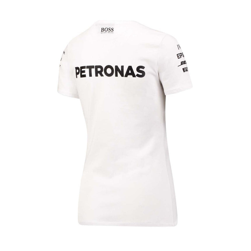 Tricou de Dama, Mercedes, Alb, 2017 - FansBRANDS®