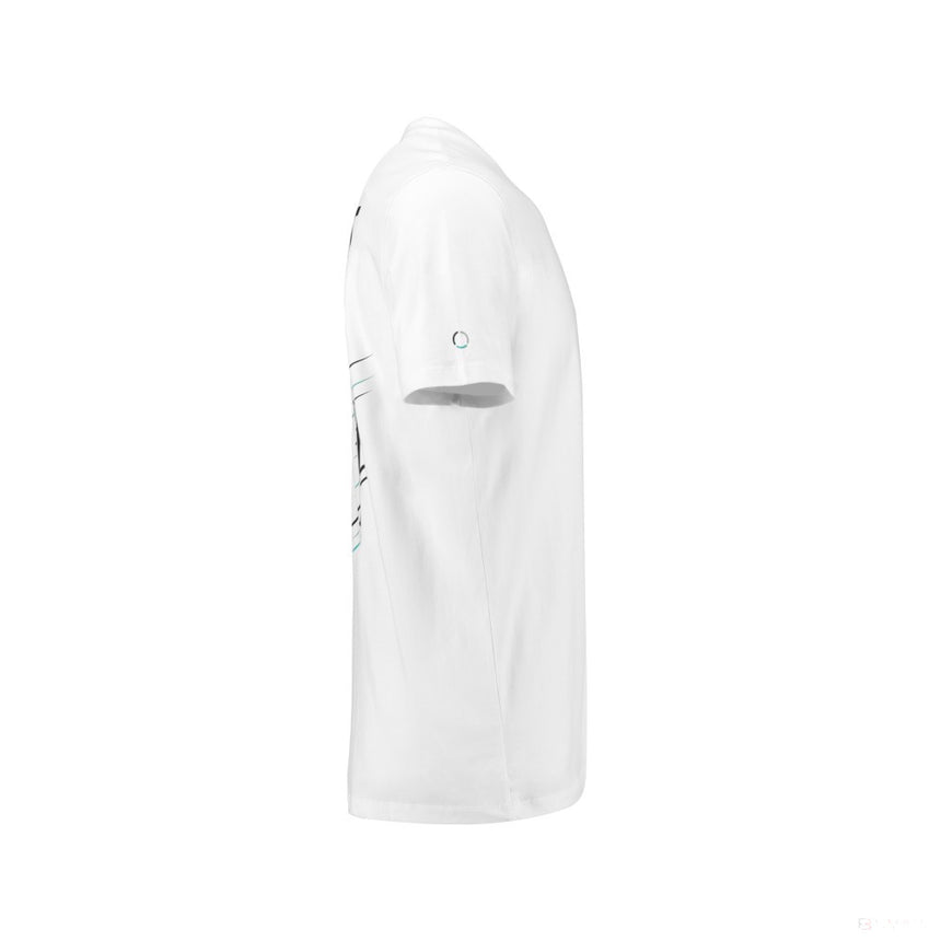 Tricou de Copil Mercedes Valtteri Bottas, Alb, 2018 - FansBRANDS®