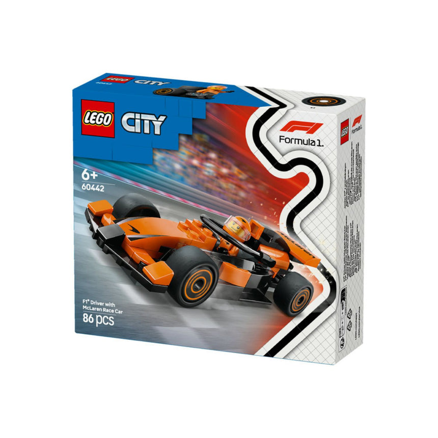 McLaren, F1 LEGO® City 60442, mașină de curse cu pilot 🔥