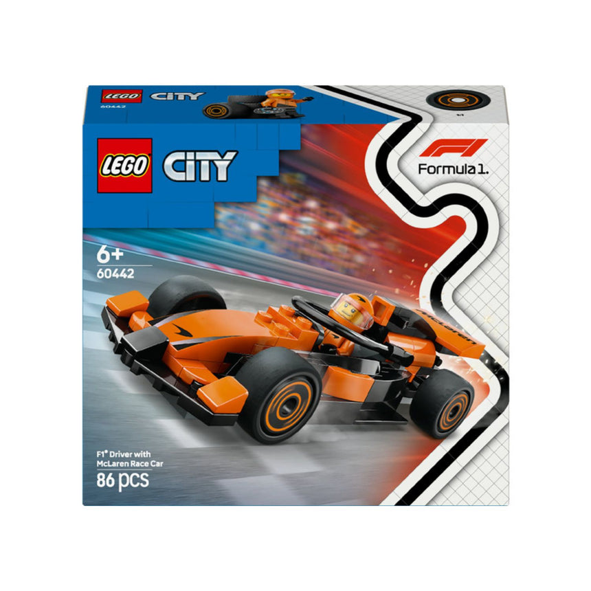 McLaren, F1 LEGO® City 60442, mașină de curse cu pilot 🔥