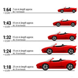 Model Masina, Ferrari F12tdf, 2020, Galben, 1:64 - FansBRANDS®