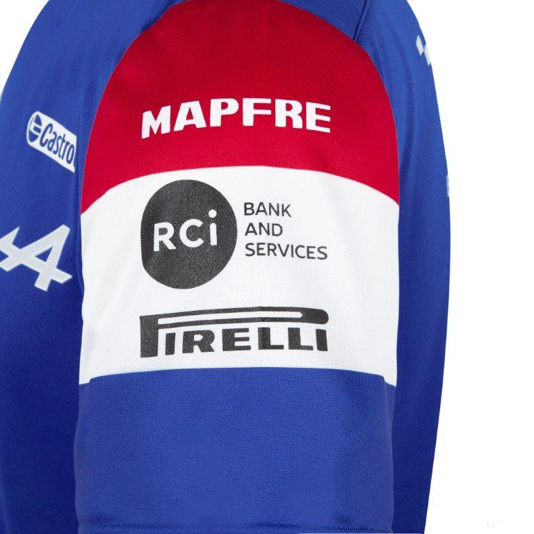Tricou de Barbat, Alpine Esteban Ocon 31, Albastru, 2021 - Team - FansBRANDS®