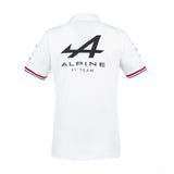 Tricou de Dama cu Guler, Alpine, Alb, 2021 - Team - FansBRANDS®