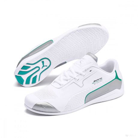 Pantofi pentru Copii, Puma Mercedes Drift Cat 8, Alb, 2021 - FansBRANDS®