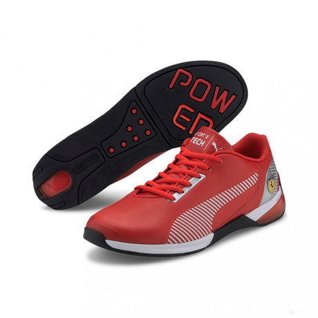 Pantofi pentru Copii, Puma Ferrari Race Kart Cat-X Tech, Rosu, 2021 - FansBRANDS®