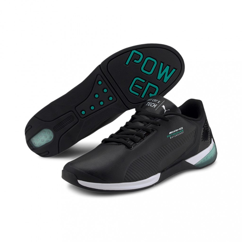 Mercedes Pantof, Puma Kart Cat-X Tech, negru, 2020