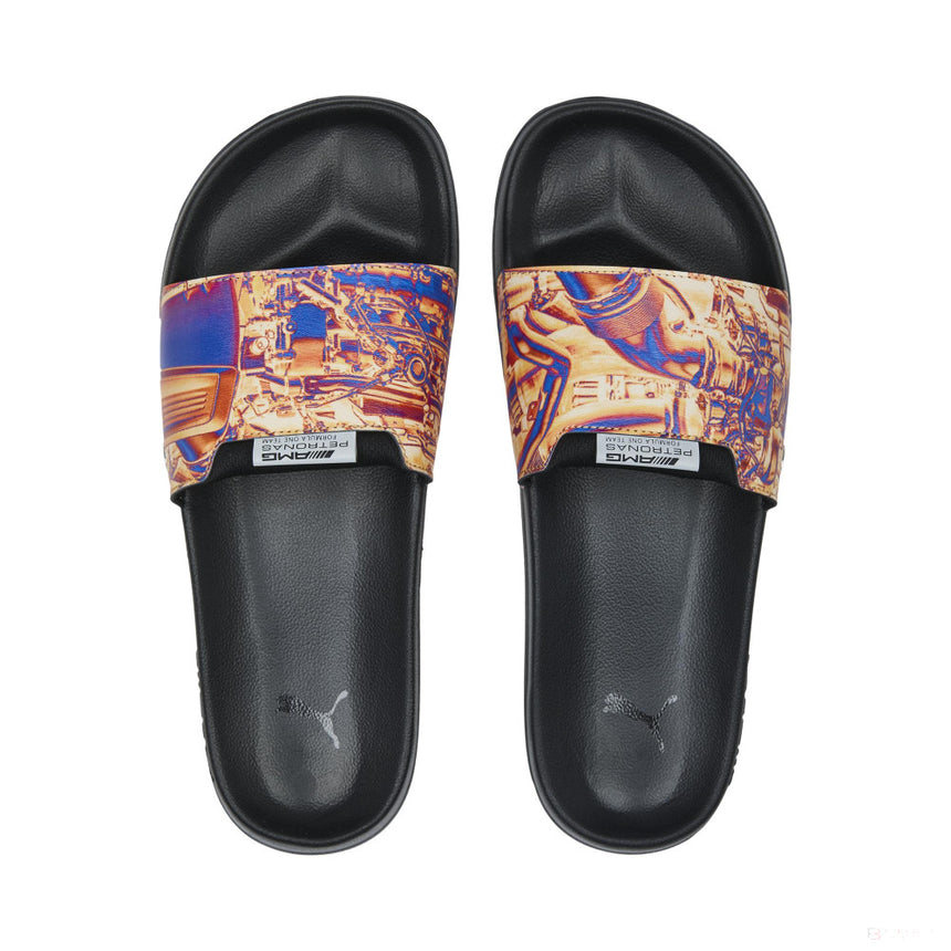 Pantofi de Mercedes Leadcat 2.0 Unstoppable PUMA Negru-PUMA Silver - FansBRANDS®