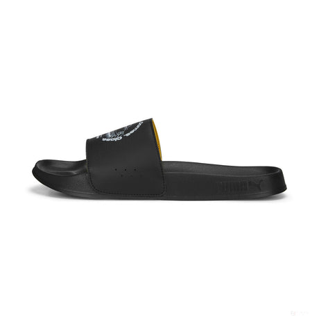 Pantofi de Porsche Legacy Leadcat 2.0 PUMA Negru-Lemon Chrome - FansBRANDS®