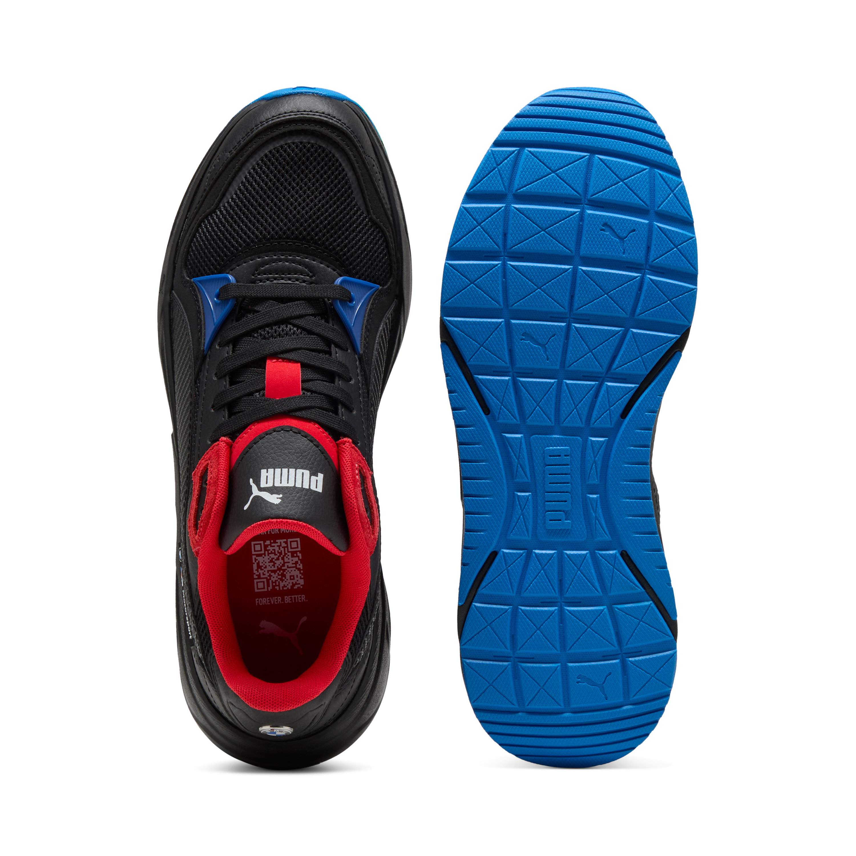 Pantofi BMW, Puma, MMS, Trinity 2, negru-cobalt 🔥