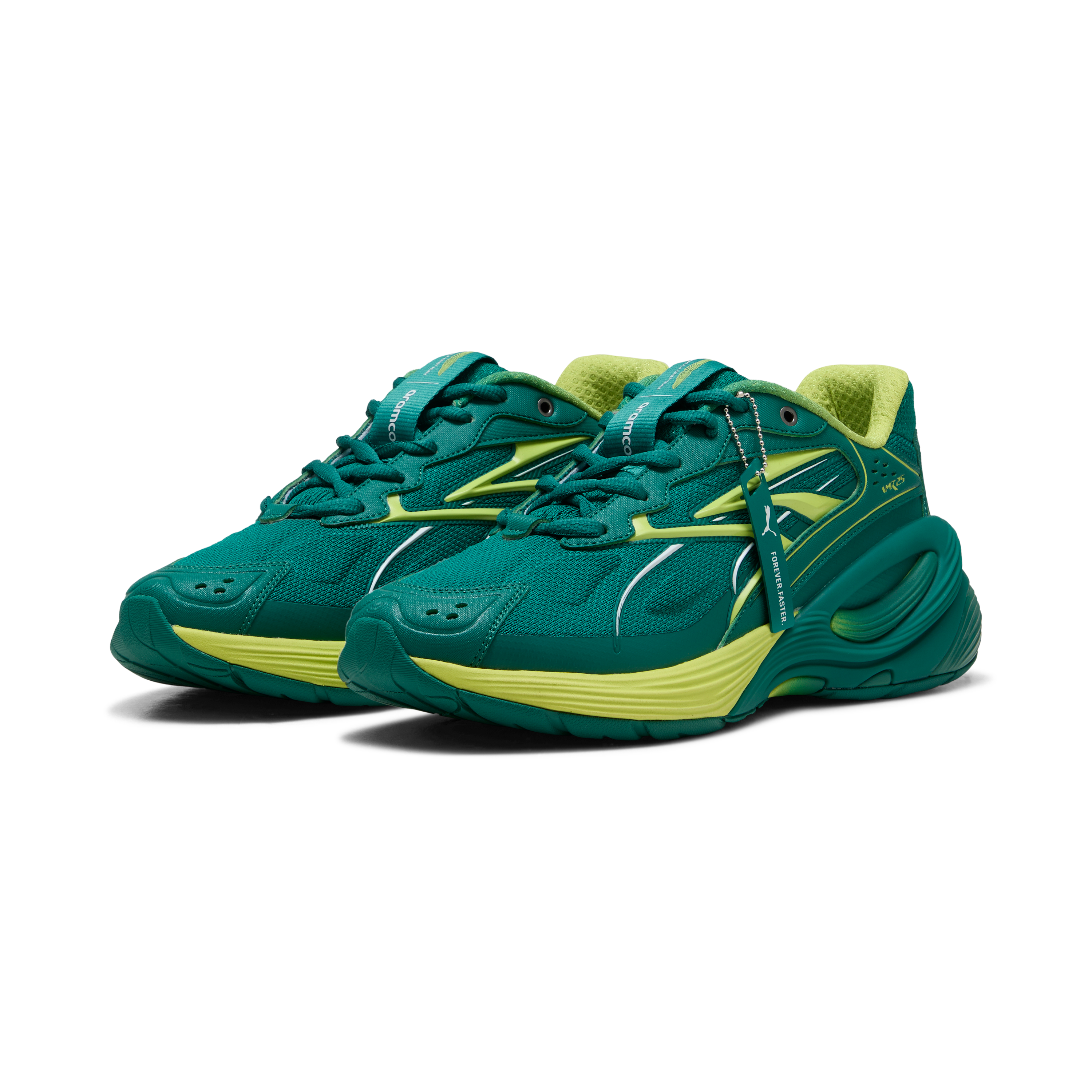 Pantofi Aston Martin, Puma, Inverse Hero, verzi 🔥