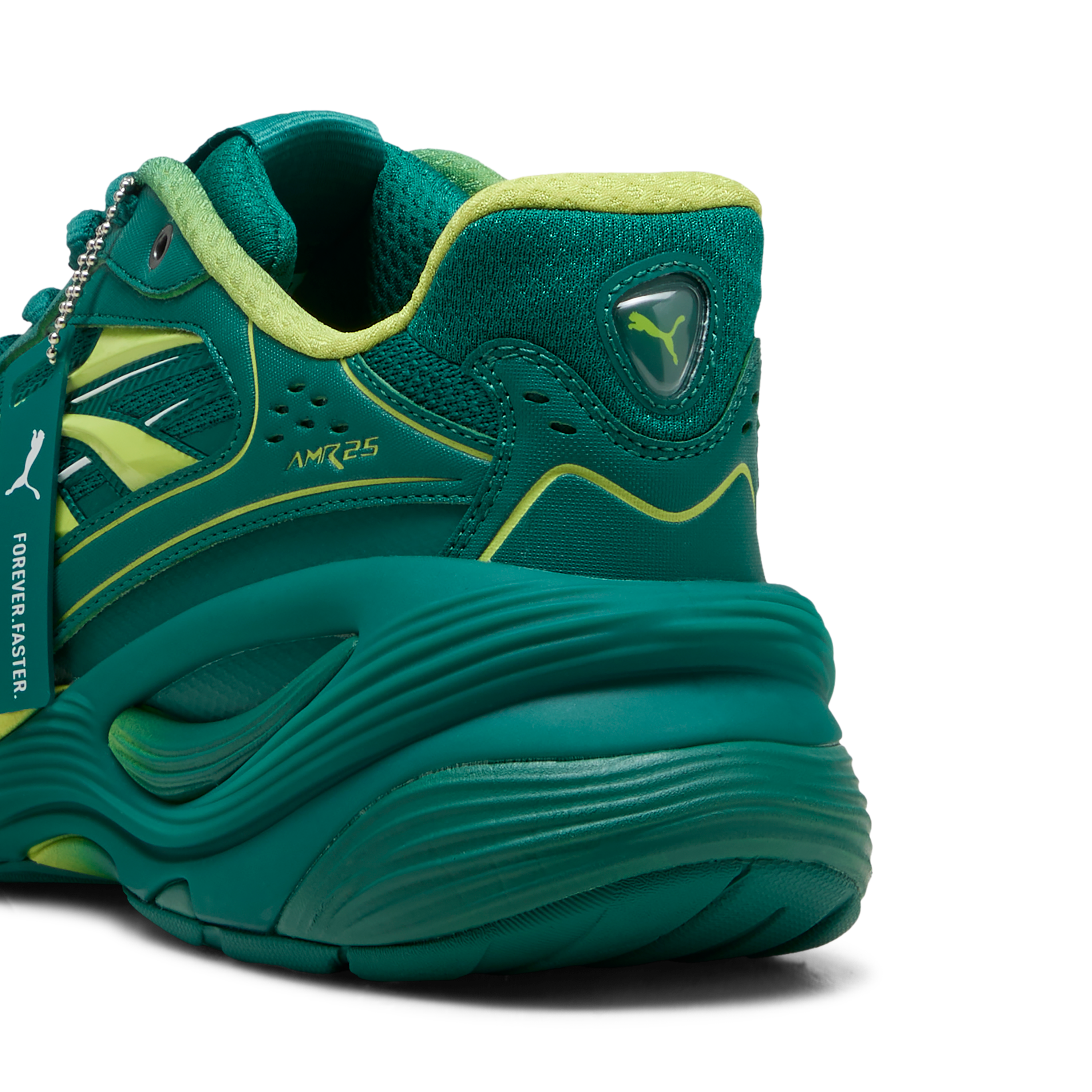 Pantofi Aston Martin, Puma, Inverse Hero, verzi 🔥