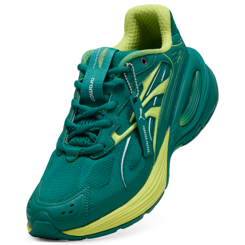 Pantofi Aston Martin, Puma, Inverse Hero, verzi 🔥