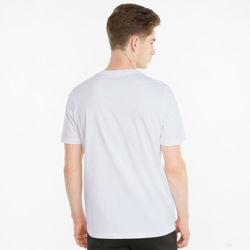 Tricou de Barbat, Puma BMW MMS ESS Logo, Alb, 2021 - FansBRANDS®