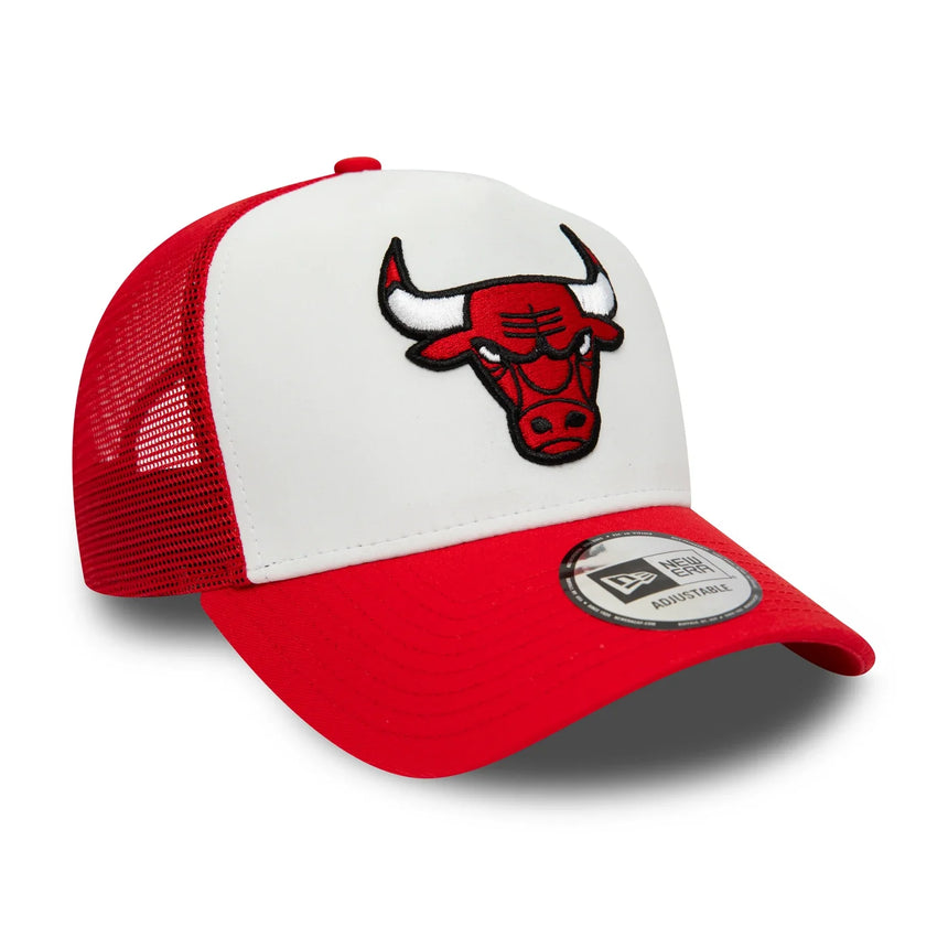 Șapcă Chicago Bulls, New Era, trucker, alb