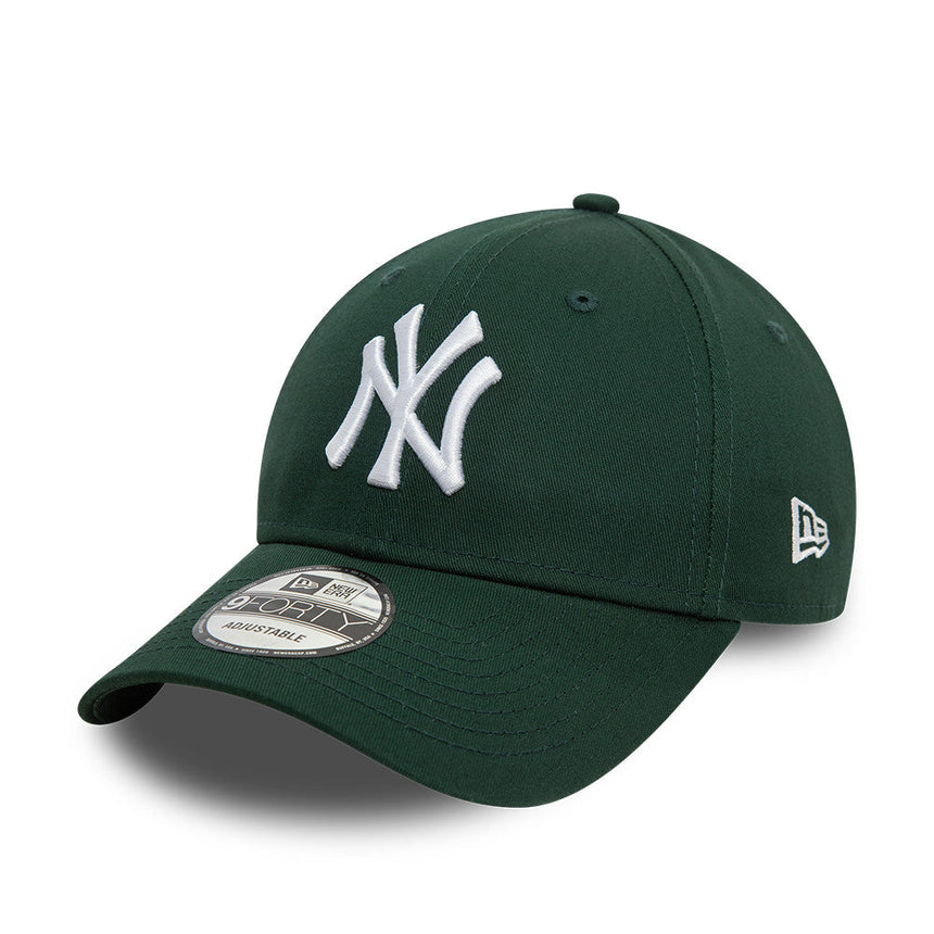 Șapcă New York Yankees, New Era, 9FORTY, esențial, verde închis