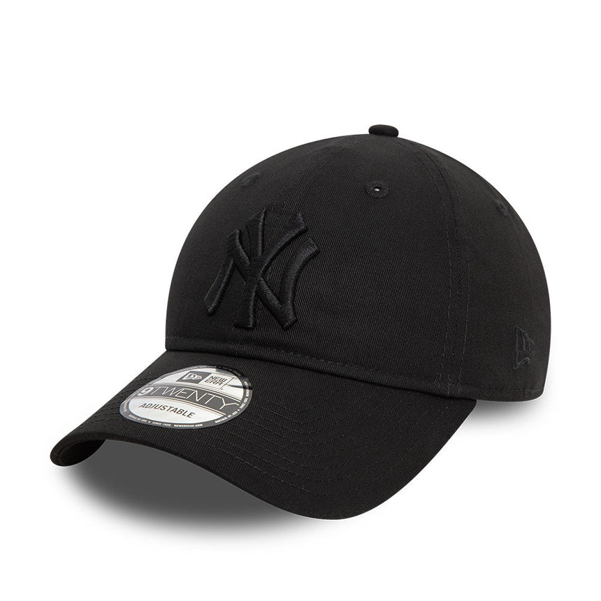 Șapcă New York Yankees, New Era, 9TWENTY, esențial, negru total
