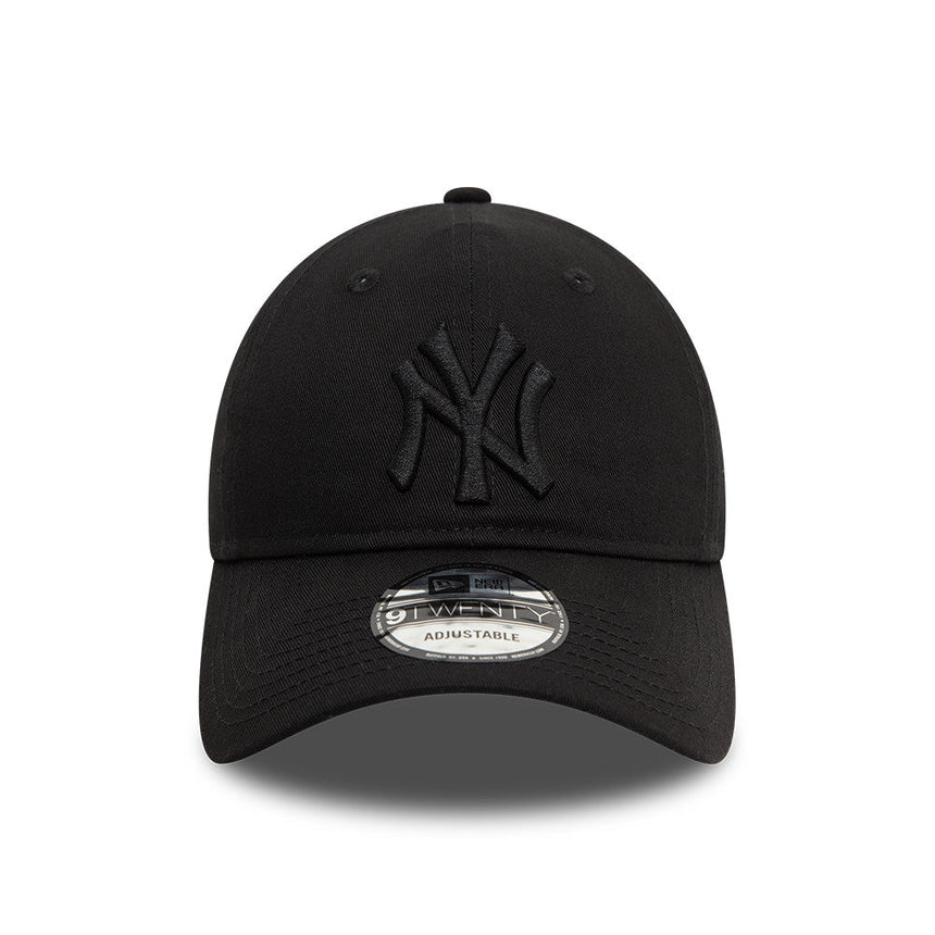 Șapcă New York Yankees, New Era, 9TWENTY, esențial, negru total
