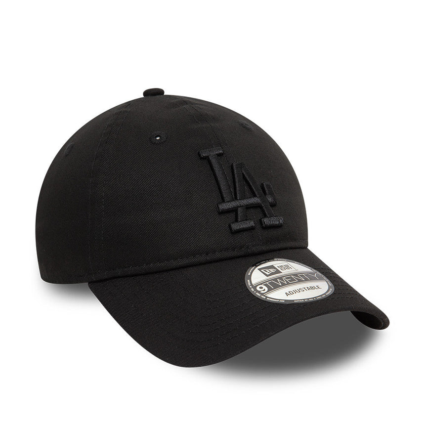 Șapcă Los Angeles Dodgers, New Era, 9TWENTY, esențial, negru