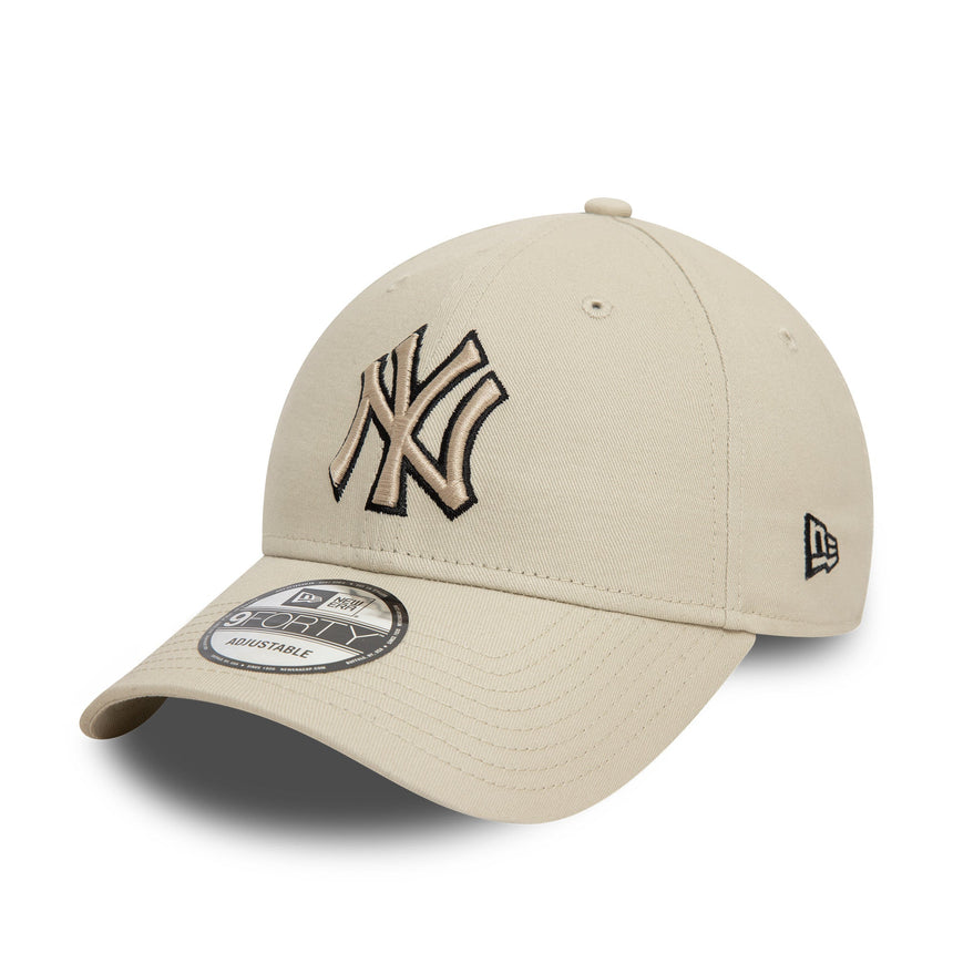 Șapcă New York Yankees, New Era, 9FORTY, bej