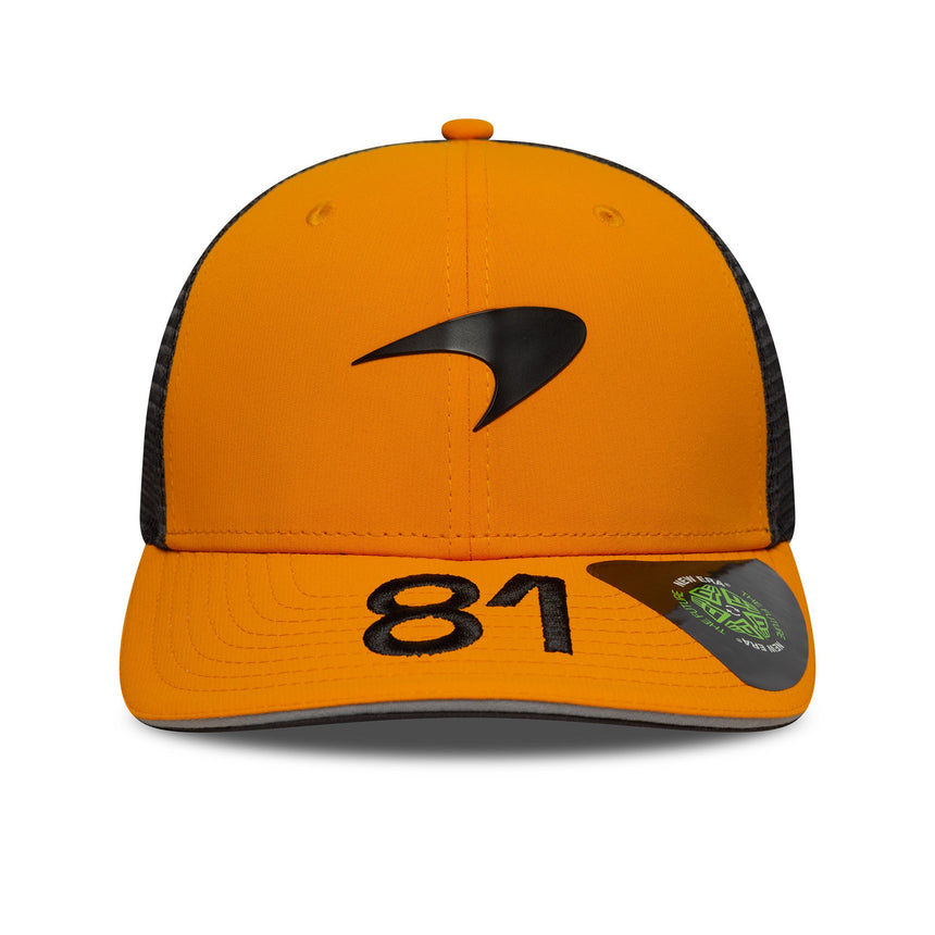 McLaren-Baseballkappe, Oscar Piastri, New Era, 9SEVENTY SS, Orange 🔥