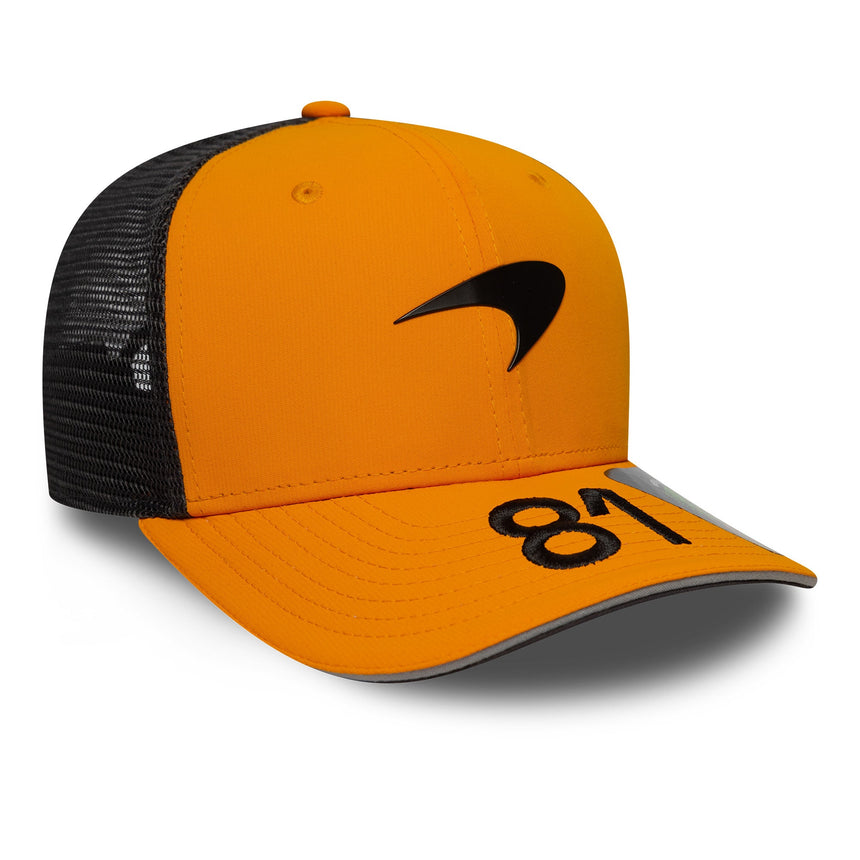McLaren-Baseballkappe, Oscar Piastri, New Era, 9SEVENTY SS, Orange 🔥