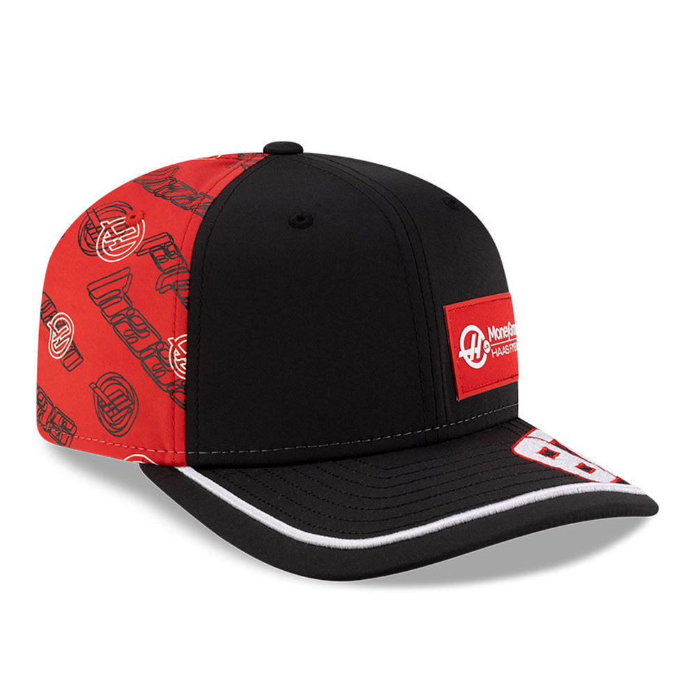 Șapcă de baseball Haas F1, Japonia, Oliver Bearman, New Era, 9SEVENTY SS, neagră 🔥