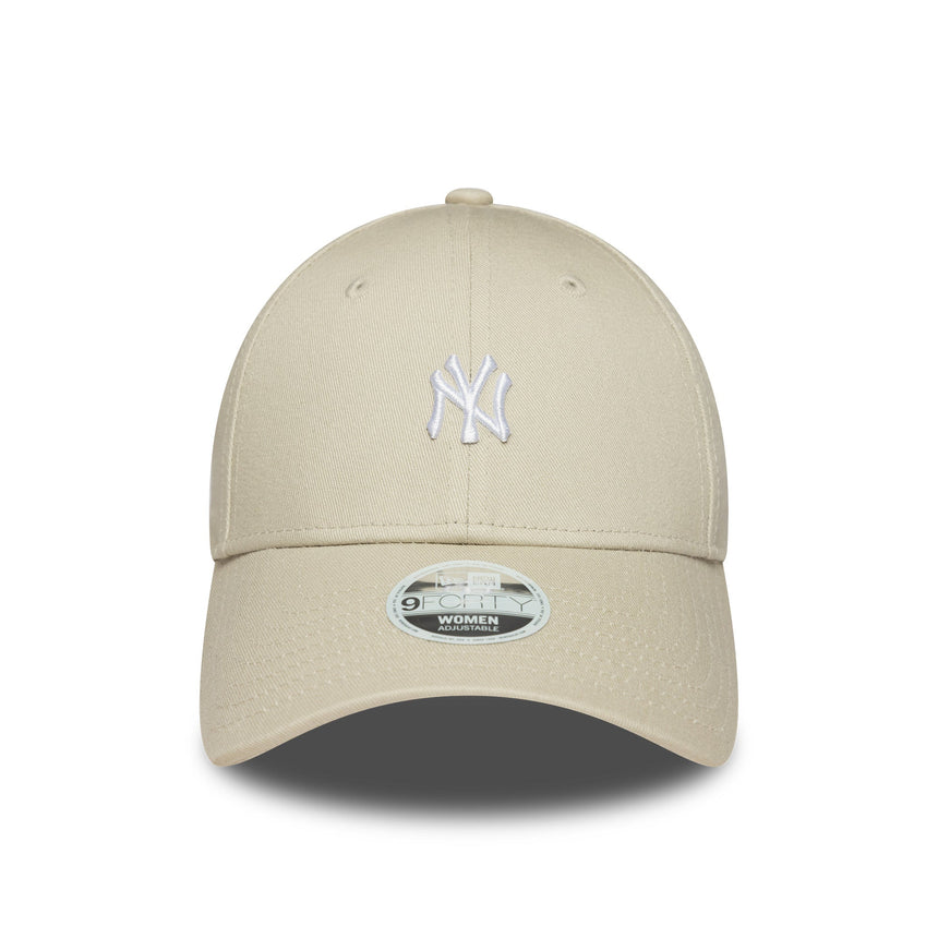 Șapcă New York Yankees, logo mini, New Era, 9FORTY, bej