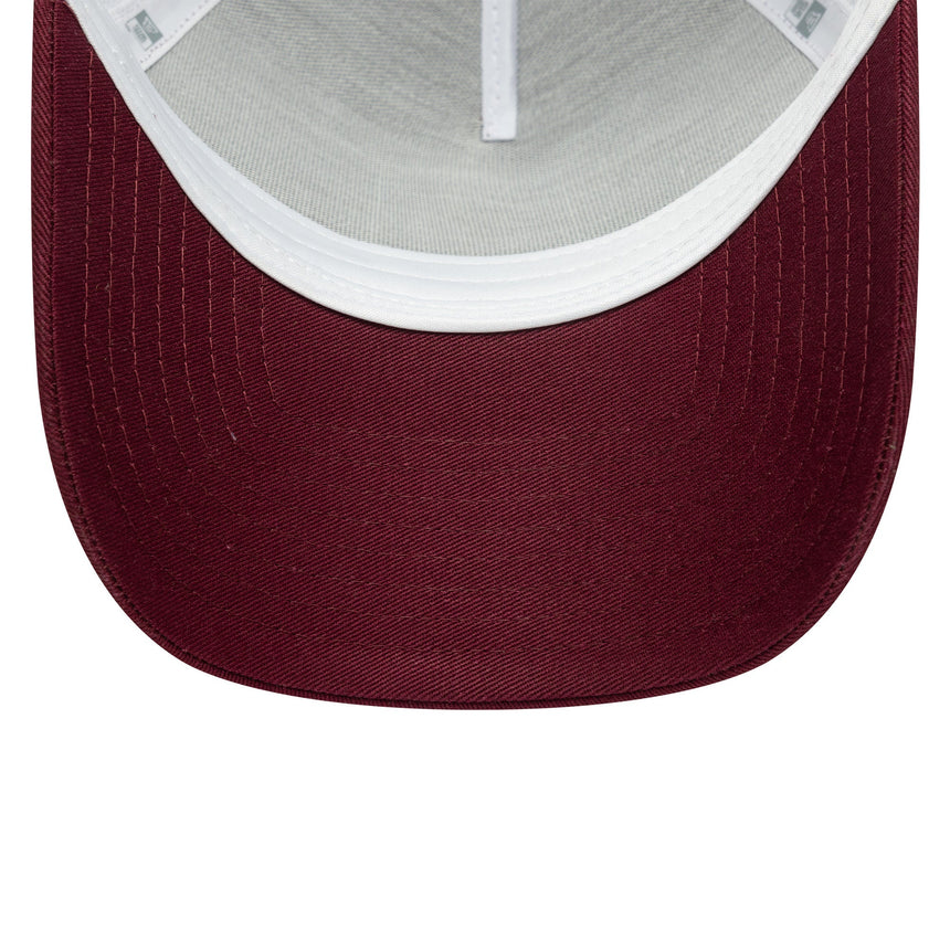sapcă Visa RB, sapcă trucker, sezonier, New Era, 9FORTY, bordo