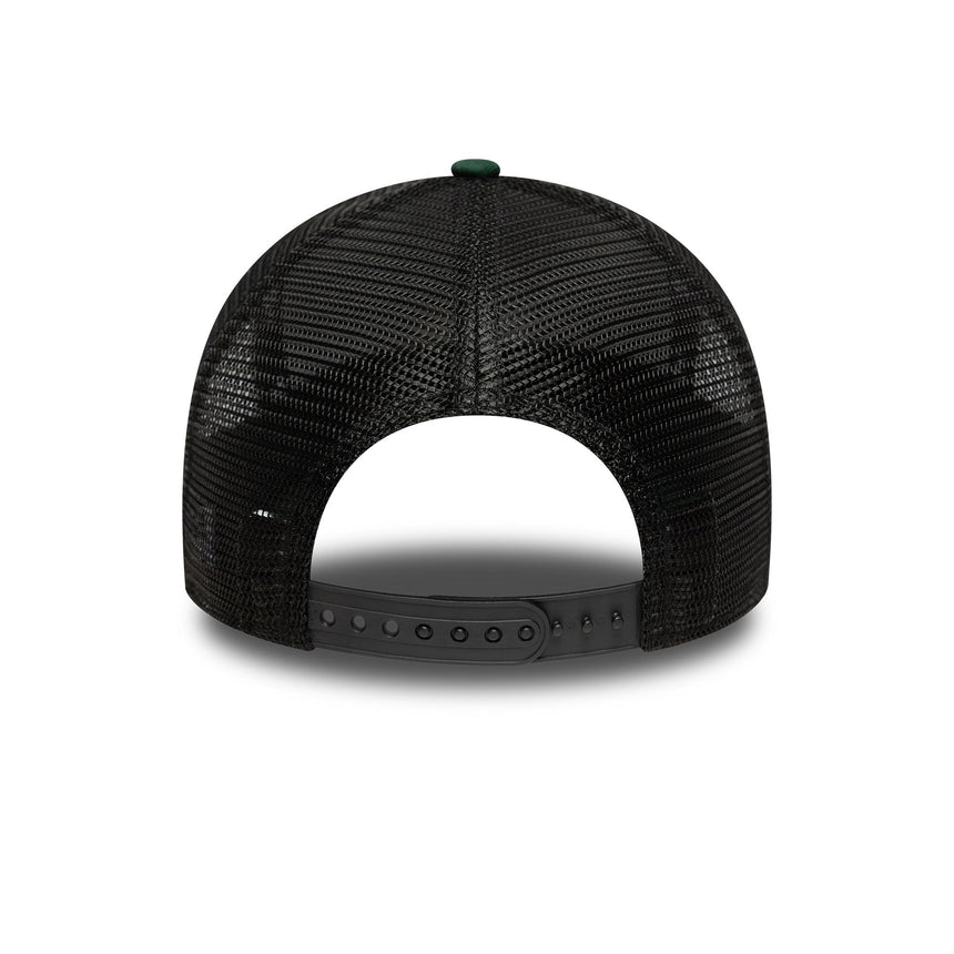 șapcă Ducati, trucker, sezonier, New Era, 9FORTY, verde