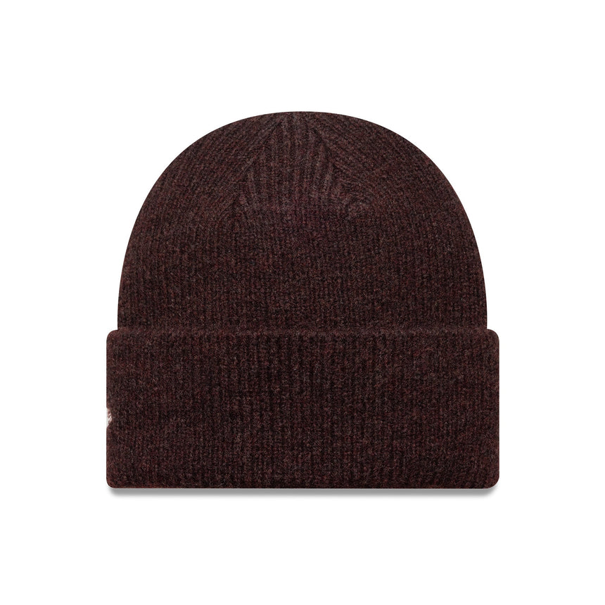 Căciulă beanie New York Yankees, cu manșetă lată pentru femei, New Era, roșu